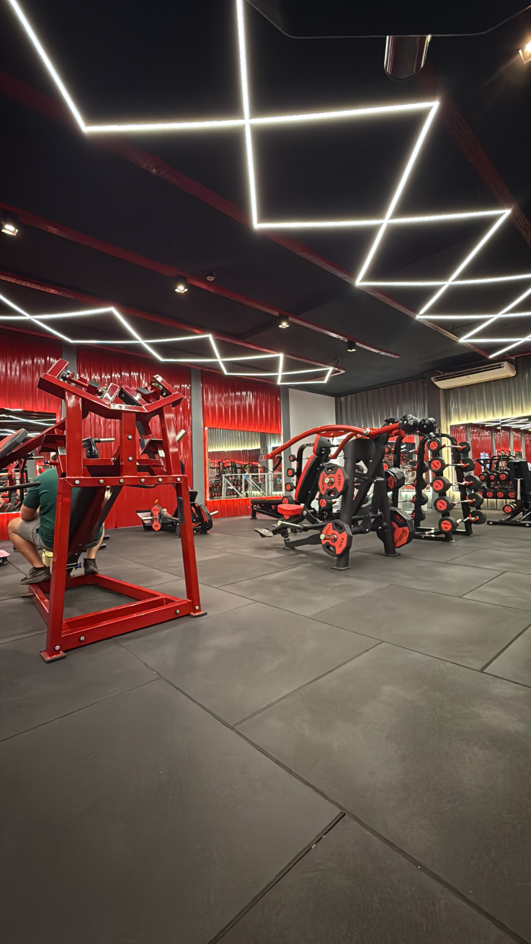 Espaço de treino da academia 3