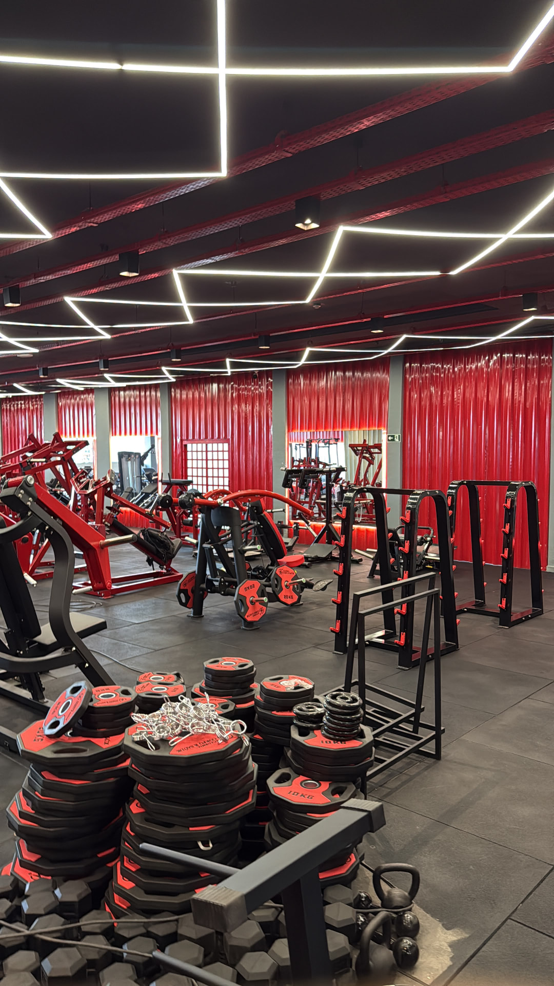 Espaço de treino da academia 1