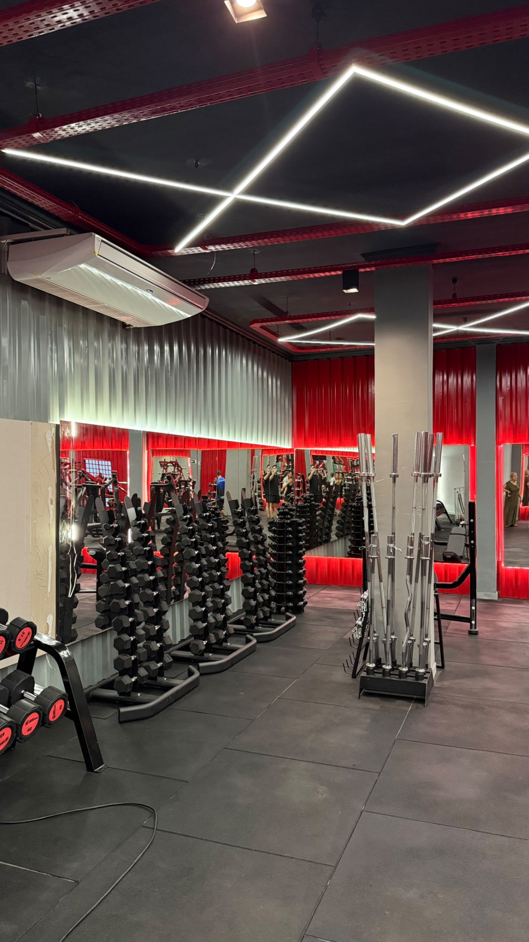 Espaço de treino da academia 2